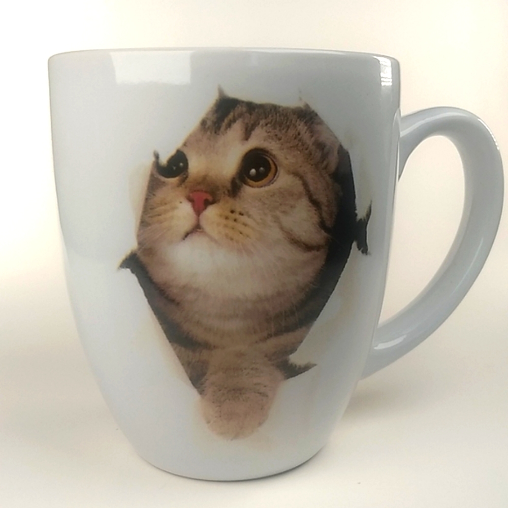 Kitty mug 20 Ounce Stoneware